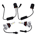 Pikkukuva 1 / 5: 2x LED-sirua 60W 6000lm 9004 Super Bright -ajovalokitti