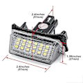 Miniatyrbillede 4 af 5: 1 Par Baglygte til Nummerplade Bagpå Bil LED 12V Passer til Toyota GR Yaris Corolla E210 Touring Sports Yaris Xp21 2022 2021 2020 Ty-yuhao
