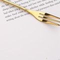 Miniatyrbilde 4 av 5: 6 stk Rustfritt Stål Bestikk Fruktgaffel Servise Blad
