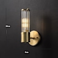Miniatyrbild 2 av 5: Vägglampa Ögonskydd Modern Sovrum Matrum Koppar