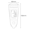 Miniatyrbillede 4 af 5: Udendørs Cykelhastighedsmåler Lysende Vandafvisende Lcd