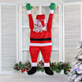 Miniatyrbillede 4 af 4: Flannel Santa Klædespydning, Julepynt Bd-yuhao