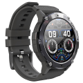 Miniatyrbillede 4 af 5: Bluetooth Opkalds Smartwatch Udendørs Tre-Proof Stemmeassistent Vandafvisende Hjertefrekvens 1.32-tommer Ur Black