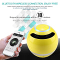 Miniatyrbild 1 av 5: Runda Suport TF-kort Hi-Fi-högtalare FM Mini Audio Bluetooth