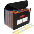 Miniatyrbild 1 av 4: Dokumentmapp A4, Utbyggbar Mapp Accordion Design A4