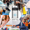 Miniatyrbild 3 av 3: Smart Dörrklocka Wifi Trådlös Samtal Intercom Video Öga Lägenheter
