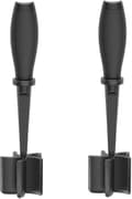 2-pack köttkvarn, 5 böjda blad köttfärsmosare, värmebeständig köttmosare