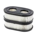 Miniatyrbilde 1 av 5: Plenumfilter til gressklipper (2 stk, svart)