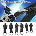 Miniatyrbild 3 av 5: 6-pack Instant Zipper Universal Instant Fix Zipper Repair Kit Köp 1 Få 2 set-yuhao