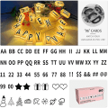 Miniatyrbilde 3 av 5: LED Bokstav Lysboks Taulys 20LED Gratulerer med dagen Banner
