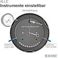 Miniatyrbillede 2 af 4: Analog Vejrstation Til Indendørs Og Udendørs, Hygrometer Og Termometer
