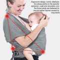Miniatyrbilde 5 av 5: Baby Sling Babybærer for Nyfødte, Multibruk