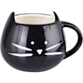 Miniatyrbillede 1 af 5: Sød Killing Keramik Kop Par Kop Porcelæn Kop Til Kaffe/te/espresso/mælk/vand (sort)