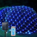 Miniatyrbillede 4 af 4: Mesh Net Julelys Solcelledrevet 8 Tilstande 200led
