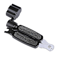 Miniatyrbillede 1 af 5: 3 i 1 Guitarstrengevinder Streng/stifttrækker/strengeskærer Tang Guitar Peg Skiftværktøj 1 stk.-sort