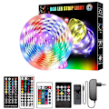 Miniatyrbilde 3 av 5: LED Smart Strip Lights RGB Musikk Synkronisering Fargeskiftende Lys