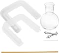 Miniatyrbilde 1 av 8: Silikon DIY Blomstervase Formsett for Formering, Liten U-formet Bordplanterform