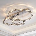 Miniatyrbillede 5 af 5: 80cm Loftlampe LED Krystal Rustfrit Stål Moderne 220-240v