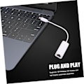 Miniatyrbild 5 av 8: USB-C till Ethernet-adapter för Typ-C till Internetkabel PC Nätverkskabel Konverterare USB Nätverksadapter