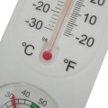 Miniatyrbild 4 av 4: Analog Termometer och Hygrometer för Hemmet, Väggmonterad Testare