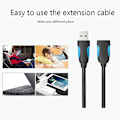 Miniatyrbillede 5 af 5: Vention A52 USB 3.0 M/F Forlængerkabel Data Synkroniseringsadapter