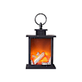 Miniatyrbilde 2 av 3: LED Flamme Lanterne Lamper Peis Effekt Hagedekor