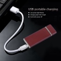Miniatyrbillede 3 af 5: USB Opladningslighter Vindtæt Genopladelig Ultra-tynd G-sensor