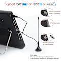 Pikkukuva 2 / 5: Leadstar D12 Tuuman HD Kannettava Televisio DVB-T2 ATSC ISDB-T TDT Auton Televisio