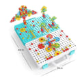 Miniatyrbilde 2 av 5: Barnas Drill Skrue Mutter Demontering Montering Barn Drill 3D Puslespill Leke For Gutt | Stableklosser