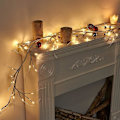 Miniatyrbillede 1 af 5: Garlandlys 6ft 48leds Batteridrevet Lysende Kvist Timer