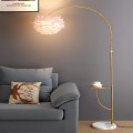 Miniatyrbilde 4 av 5: Fjærlampe Fiskegulvlampe Stue Soverom