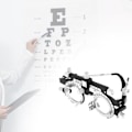 Pikkukuva 2 / 5: Säädettävä silmän optometrian metallikehys kokeilulinssin kehykselle