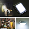 Miniatyrbillede 2 af 4: 16 LED Solcelled Bevægelsessensor Sikkerhed Udendørslys