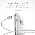 Miniatyrbillede 4 af 5: Wsken Magnetisk Opladningskabel Android Mini Adapter