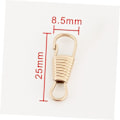 Miniatyrbillede 5 af 8: 10 stk. Lynlåstrækkere til DIY Store Lynlåshoveder til Bagage Tøj Sko Mere Let at Fastgøre