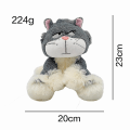 Miniatyrbilde 2 av 5: Lucifer Katt Plysj Leke Dyr Stoppet Dyr Katt Dukker For Barn Jenter Gutter Dekorasjon