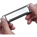 Miniatyrbillede 2 af 2: Blues Harmonika C-tone 10 Huller 20 Toner Professionel Fosfor