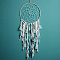 Pikkukuva 3 / 4: Käsintehty Unelmien Saalistaja, Bohemian Macrame-Seinätekstiili Mandala Kuu Unelmien Saalistaja