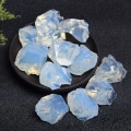 Miniatyrbillede 1 af 5: Naturlig Opal Krystal Rå Sten Mineral Håndværk Dekoration