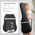 Miniatyrbilde 3 av 4: Elektrisk Gitarveske Gig Bag 41 Tommer Gitarveske For Akustisk Gitar Elektrisk Gitar Gitar Klassisk