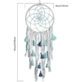 Pikkukuva 2 / 4: Käsintehty Unelmien Saalistaja, Bohemian Macrame-Seinätekstiili Mandala Kuu Unelmien Saalistaja