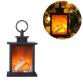 Miniatyrbilde 1 av 3: LED Flamme Lanterne Lamper Peis Effekt Hagedekor