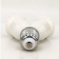 Miniatyrbilde 4 av 4: 4 stk E27 Adapter E27 Til 2 E27 Lampebase Adapter Konverter