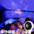 Miniatyrbillede 1 af 5: Astronaut Projektionslampe Stjernehimmel Natlys Soveværelse Atmosfære