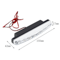 Miniatyrbilde 4 av 5: 2x 8 LED Super Lyse Bil DRL Dagkjørelys Hodelykt