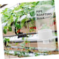 Miniatyrbillede 6 af 8: Vandrørsamlingsstykker PVC-adaptere til hydroponiske systemer, robuste og stilfulde
