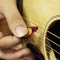Miniatyrbilde 5 av 5: Gitarplekter med sklisikker kork, 20 stk