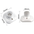 Miniatyrbild 2 av 5: E27 Taklampa, E27 Garageuttag, AC 220-240V, LED-lampauttag, E27 Takbas