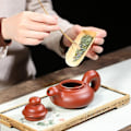 Miniatyrbillede 2 af 4: Yixing Råmalm Dahongpao Egern Tekande Zisha Sundhed Skønhed