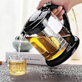 Miniatyrbillede 2 af 5: Stor Tyk Glas Bubble Teakande Borosilikat Tesæt 1000ml